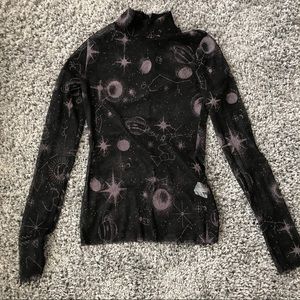 Sheer Zara long sleeve